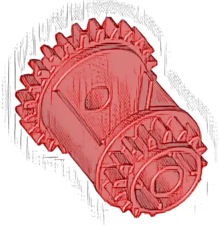 Technic, Gear Differential 24-16 Tooth
