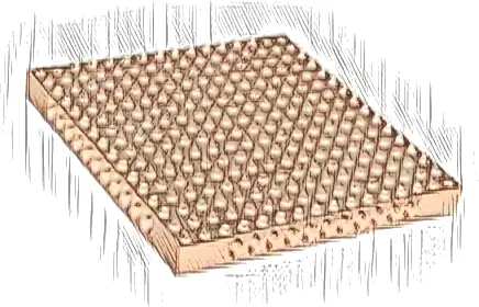 Technic, Brick 16 x 16 x 1 1/3 with Holes