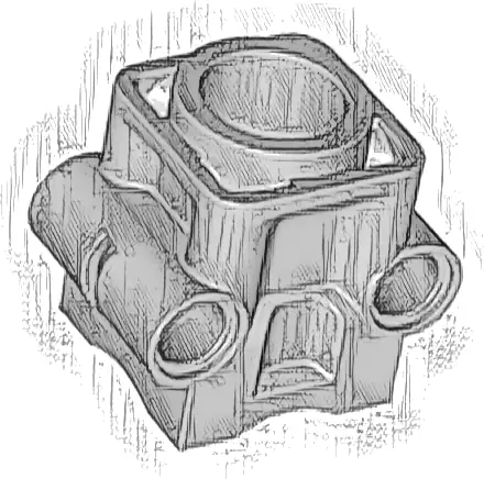 Technic Engine Cylinder, Smooth