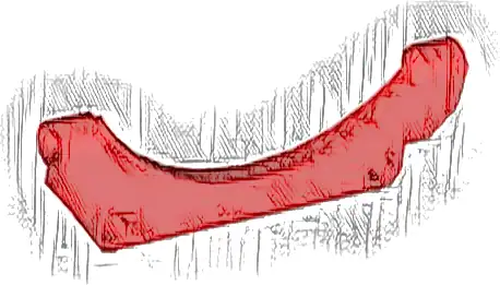 Technic, Panel Car Mudguard Arched 9 x 1 x 3 Straight Top