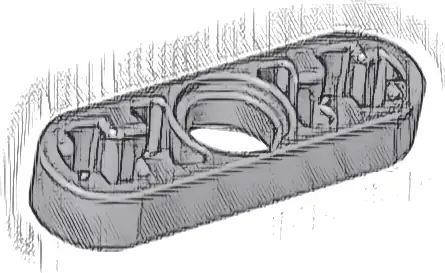 Technic, Liftarm Thin 1 x 3 - Axle Holes