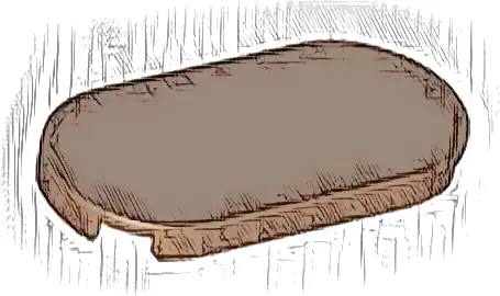 Tile, Round 2 x 4 Oval