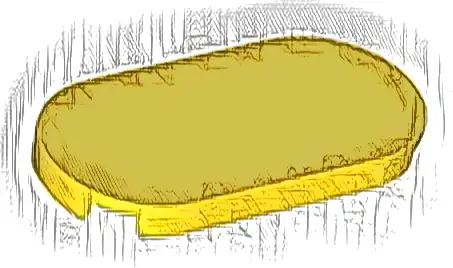 Tile, Round 2 x 4 Oval