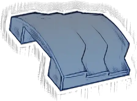 Wedge 4 x 3 Stepped No Studs