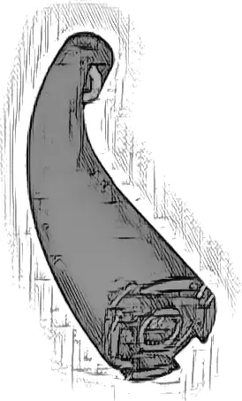 Dragon Tail / Neck Curved