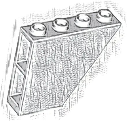 Slope, Inverted 60 4 x 1 x 3