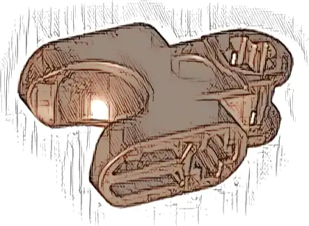 Technic, Axle Connector 2 x 3 with Ball Joint Socket - Closed Sides, Straight Forks with Closed Axle Holes