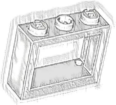 Window 1 x 3 x 2 Flat Front