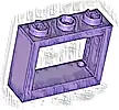 Część LEGO® 6798 Okno 1 x 3 x 2 płaskie frontowe
