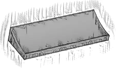 Arch 6 x 2 x 5/6 Inverted