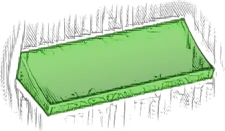 Arch 6 x 2 x 5/6 Inverted