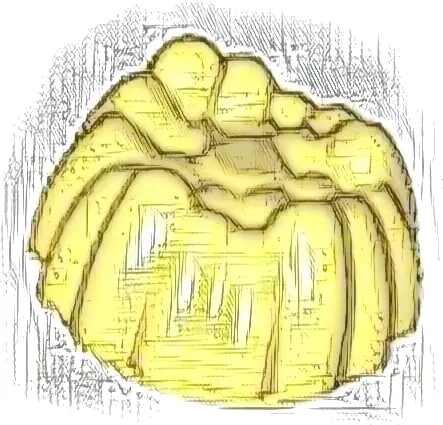 Minifigure, Hair Small Stud Size Spiky Tuft