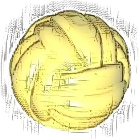 Minifigure, Utensil Ball of Wool / Yarn