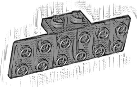 Bracket 1 x 2 - 2 x 6