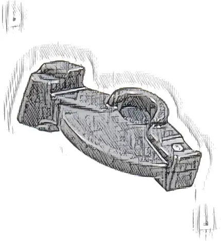 Projectile Launcher Part, Trigger for Bazooka, Mini Blaster / Shooter