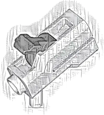 Minifigure, Weapon Bazooka, Mini Blaster / Shooter with Dark Bluish Gray Trigger (69767 / 69755)