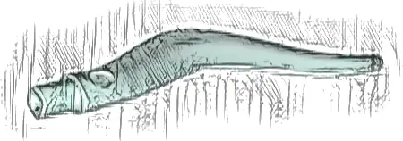 Wave Rounded Curved Single with Bar End (Flame, Sword)