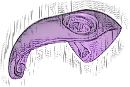 Minifigure Wings Insect Beetle with Neck Hole