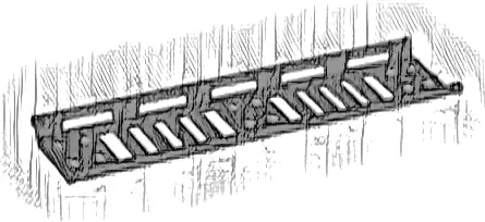 Ladder 16 x 2.5 with Studs