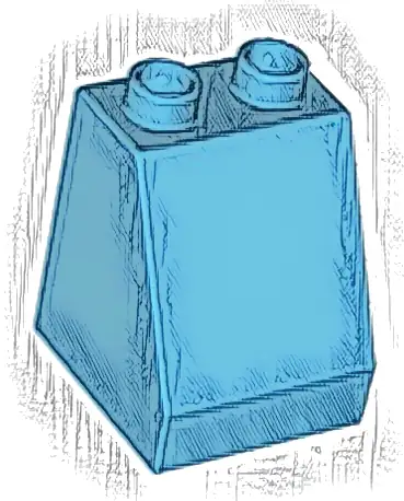 Duplo, Brick 2 x 2 x 2 Slope 54