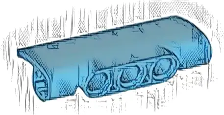 Technic, Panel Curved 2 x 5 x 1