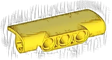 Technic, Panel Curved 2 x 5 x 1