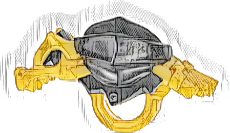 Minifigure Armor Shoulder Pads and Scarf with Molded Pearl Gold Dragon Head, Tail and Scabbard for 2 Katanas Pattern