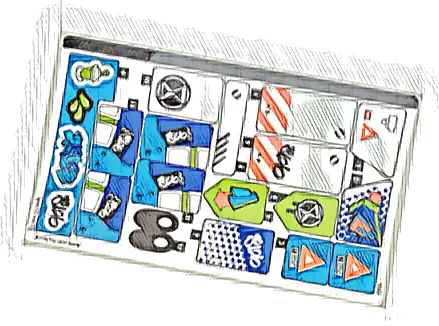 Sticker Sheet for Set 71485 - (10108709/6487155)