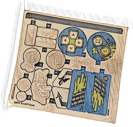 Sticker Sheet for Set 71491 - (10110959/6523381)