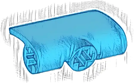 Technic, Panel Curved 2 x 3 x 1