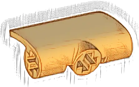 Technic, Panel Curved 2 x 3 x 1