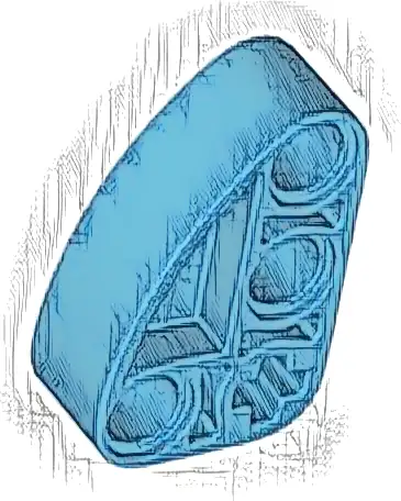 Technic, Liftarm, Modified L-Shape Quarter Ellipse Thick 2 x 3