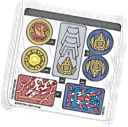 Sticker Sheet for Set 71843 - (10113524/6546195)