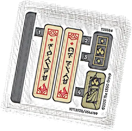 Sticker Sheet for Set 71847 - (10113528/6546199)