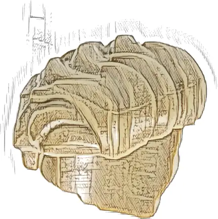 Minifigure, Hair Male, Swept Right, Missing Left Side