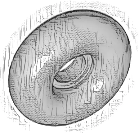 Wheel Wheelchair Balloon 17.6 x 6.4 with Technic Pin Hole