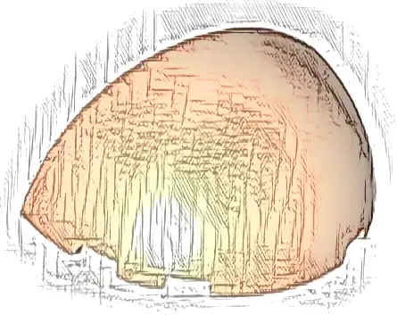Windscreen 3 x 6 x 2 1/3 Quarter Sphere