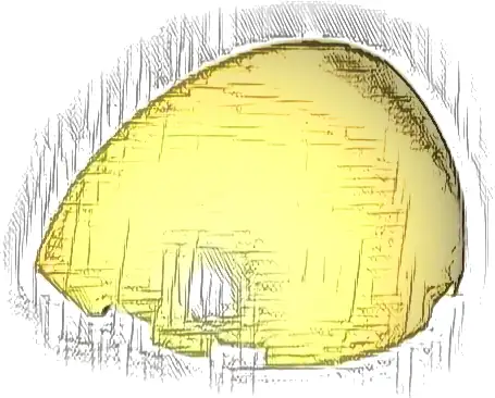 Windscreen 3 x 6 x 2 1/3 Quarter Sphere