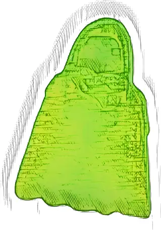 Minifigure Cape Flexible Rubber, Billowing with Hood