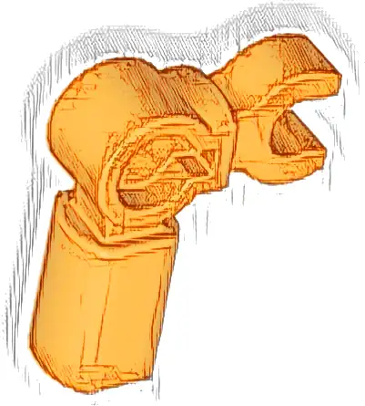 Bar Holder with Clip Angled (Arm Mechanical)