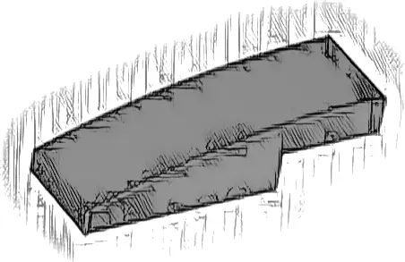 Slope, Curved 3 x 1 x 2/3