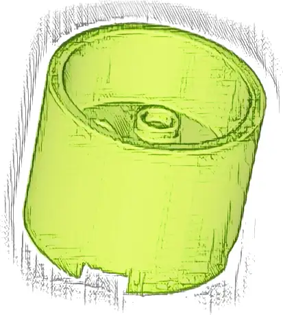 Brick, Round 3 x 3 x 2 with Recessed Center and Axle Hole