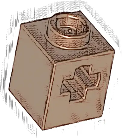 Technic, Brick 1 x 1 with Axle Hole