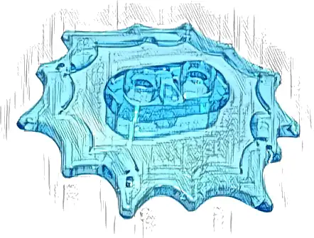 Power Burst, Minifigure Pedestal 5 x 5 x 2/3