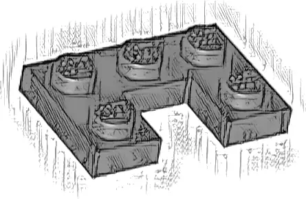 Plate, Modified 2 x 3 with 1 x 1 Cutout
