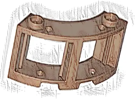 Window 3 x 3 x 2 Round Corner