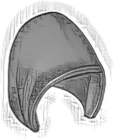 Minifigure, Headgear Hood Basic Smooth