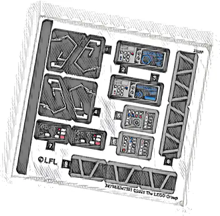 Sticker Sheet for Set 75315 - (78798/6347361)