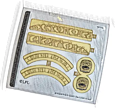 Sticker Sheet for Set 75326 - (01832/6394675)