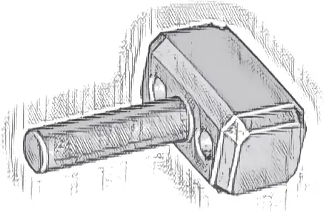 Minifigure, Utensil Tool Sledgehammer (Mjolnir, Hammer)